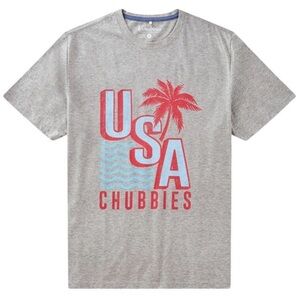 Chubbies The Chub-Spangled Banner Graphic T Shirt Mens